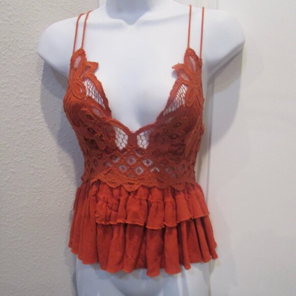 FREE PEOPLE ADELLA DOUBLE SHOULDER STRAPS SM PREOWNED - Picture 2 of 4